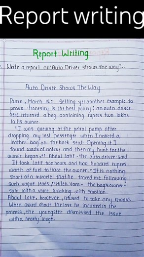 10th english report writing #maharashtraboard #english #class10