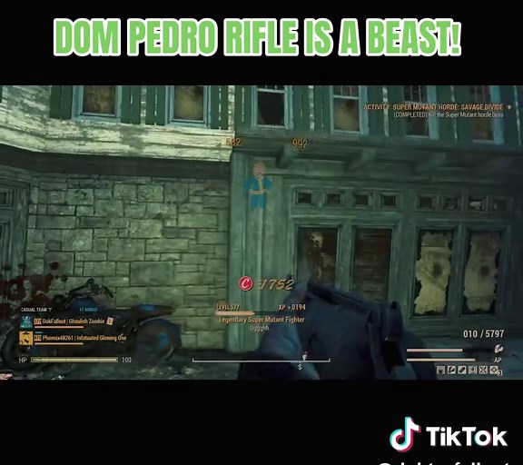 Dom Pedro Rifle in Fallout 76: The Ultimate Weapon Guide