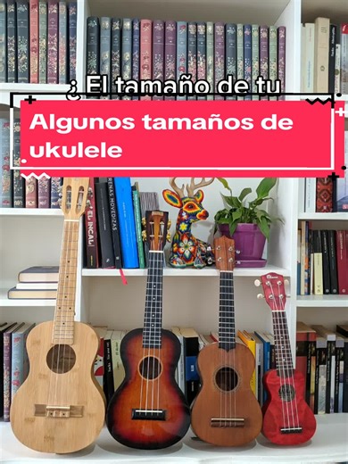 Guía de tamaños de ukulele y recomendaciones