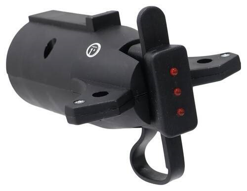 TowSmart Plug-In Trailer Connector Adapter w/ Wire Tester - 4-Way Flat to 7-Blade TowSmart Custom Fi