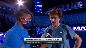 INTERVIEW: A. Rublev; Turin RR Win Interview