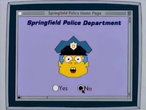 The Simpsons - Springfield Police Home Page
