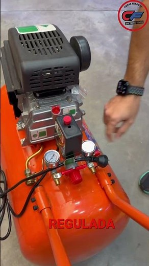 The perfect compressor for your tools! 100L, 2.5 HP and more! #casafranchi