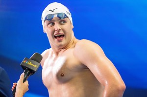 Josh Matheny on 200 Breast: "The piano man came for me"