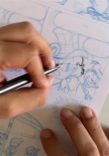 Inking Scrooge McDuck: Disney Original Artwork