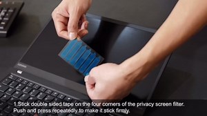 MOBDIK 21.5 Inch Monitor Computer Privacy Screen Filter for 16:9 Aspect Ratio, Anti Blue Light, Anti Glare & Spy - 2 Pack