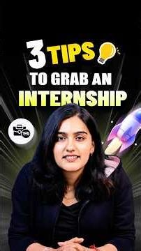3 Tips to Grab an Internship 🔥| Intellipaat #shorts