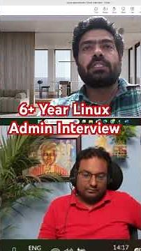 6+ Years Linux Administrator Mock Interview Asked on Realtime Scenario based Interview Questions 🔥