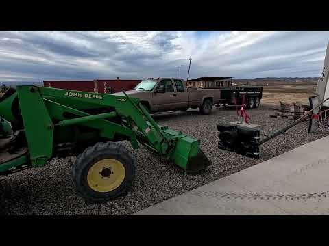 Log Tractor Forks Built by Papa John