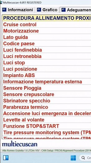 Multiecuscan proxy alignment