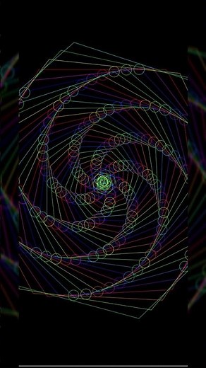 🤩Python Turtle Creates Magical Colorful Heart Animation 💖 | Viral Python Code