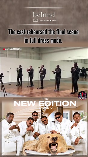 Behind the Scenes of 'The New Edition Story' Final Scene