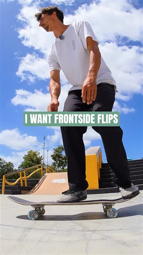 World’s #1 Skateboard Coaching Platform on Instagram: "Easy and Consistent Front Side Flips"