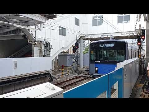 西武鉄道20154F 本川越発各停西武球場前行 所沢到着