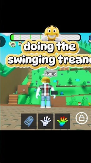 swinging treand!! in roblox. #treanding #roblox #shorts #swing