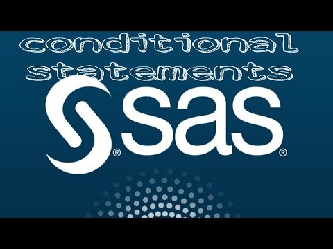 conditional statements in sas