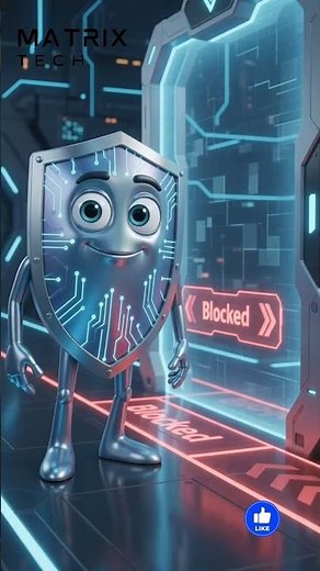 🛡️ What Is a Firewall? Your Computer's Invisible Security Guard! | Talking Firewall Shield