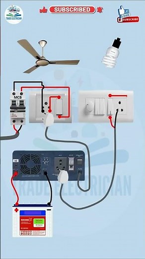 #video House Wiring with Inverter Connection