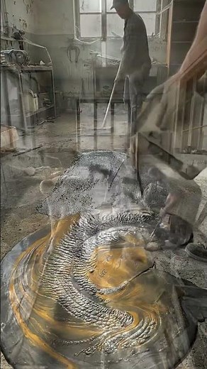 Satisfying Garage Epoxy Floor Transformation | Before & After