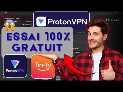 ProtonVPN 100% Gratuit sur Firestick (2025) | Installation Facile & Accès Illimité