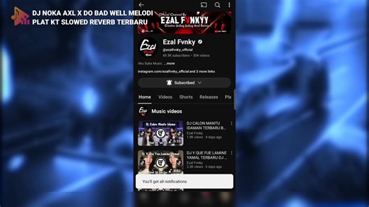 DJ NOKA AXL X DO BAD WELL MELODI PLAT KT SLOWED REVERB TERBARU 2025! // Seon Music // Tiktok Song Viral // Instagram Backsound Music // Nhạc Tiktok Hot // Nhạc Tiktok Viral Subscribe to Seon Music → https://www.youtube.com/@SeonMusicID Seon Music: Promoting All Types of Music For Everyone to Enjoy. Stream: Post Comment Download: Post Comment ✓ Seon Music • https://youtube.com/@SeonMusicID • https://soundcloud.com/seon_music • https://instagram.com/SeonmusicID • https://facebook.com/SeonmusicID •