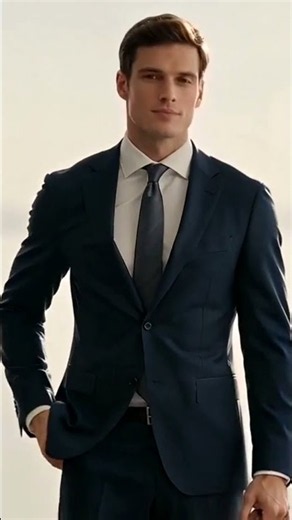 Navy Suit, White Shirt & Dark Tie | A Classic Men’s Outfit