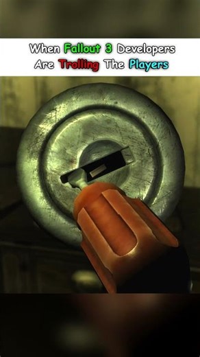 When Fallout 3 Developers Are Trolling The Players😂