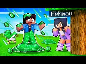 BLESSED By An Emerald STORM In Minecraft!