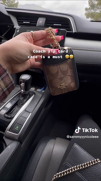 Coach Zip Card Case: A Must-Have Accessory for Your Essentials