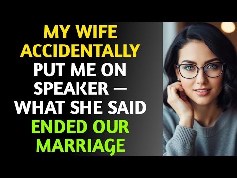 My Wife Accidentally Put Me on Speaker — What She Said Ended Our Marriage#cheating