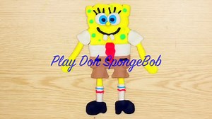 Play Doh   Spongebob Squarepants   Easy DIY Popular Play Doh Creation by Hooplakidz How To