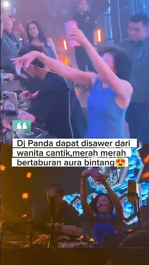 Dj Panda dapat saweran dari wanita cantik merah merah bertaburan😍#djpanda #pandagank #shortsviral