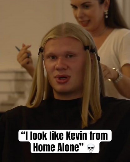 Erling Haaland got a fresh cut 💇‍♂️