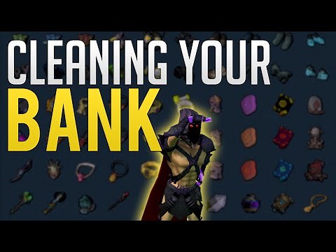 How to clean your Runescape Bank
