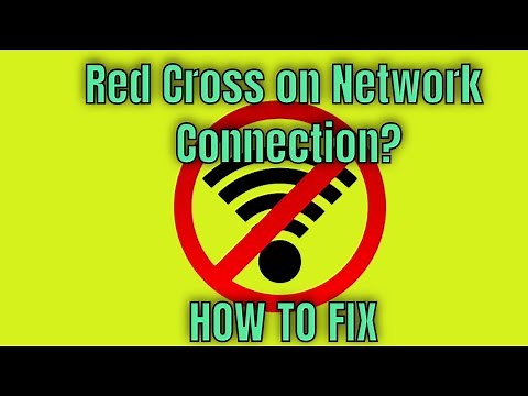 How to Fix Red Cross on Network Icon Windows 11,10, 8, 8.1, 7