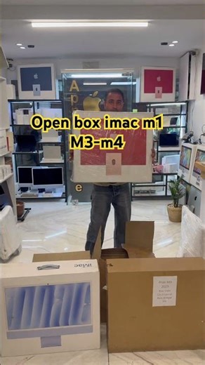 Open box imac series m1 pink 8/8 4 port