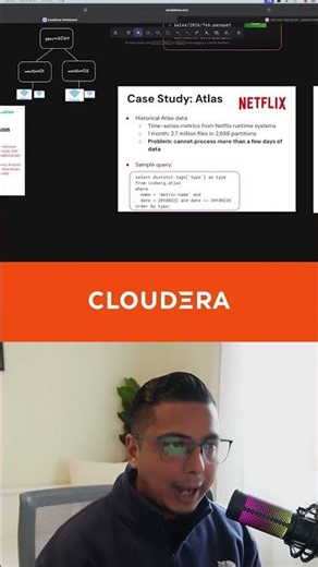 Netflix challenges with Hive & the need for Iceberg #cloudera #techshorts #fyp #datalakehouse