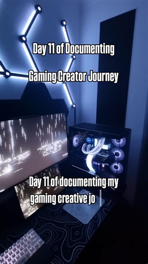 Day 11 of my gaming creator journey 🎮 | Editing/Upload #gaming #shorts #gamingsetup #games #pcgaming