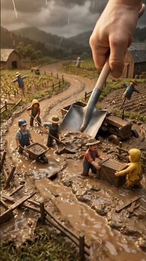 Tiny Heroes Stop a Runaway Train Just in Time! 🚂🛑 Mini Rescue CGI Animation