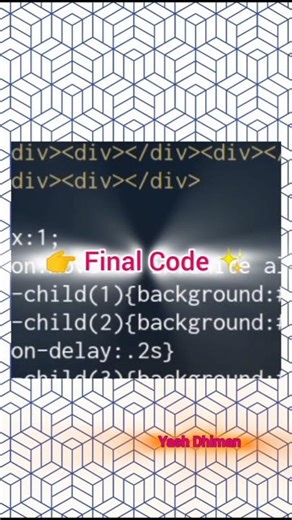 Dynamic Color Bars Animation | HTML CSS Visual Effect 🎶#html#coding#viral#trending#explore