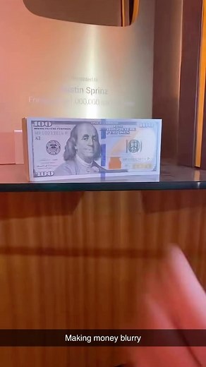 16K views · 98 reactions | How to blur your money | Austin Sprinz | Facebook