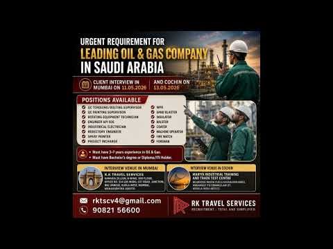 Gulf Jobs Update 2026-05-10 | Worklobby Online Hiring