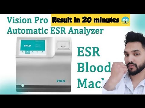 Fully Automated ESR analyzer principle | Erba ESR Analyzer | YHLO Vision Pro | method of ESR