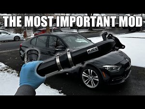 HOW TO INSTALL A KIES MOTORSPORTS CHARGE PIPE ON A F SERIES BMW B46/B48