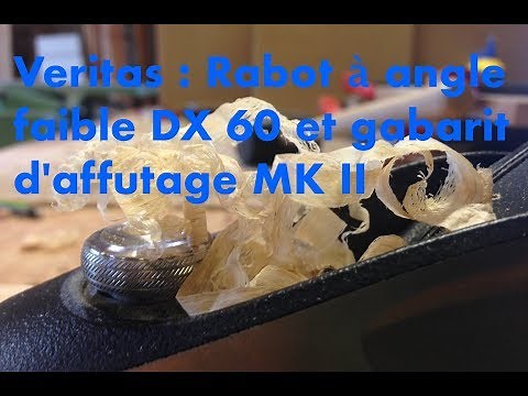 Veritas DX 60 hand plane & Veritas Mk II hooning guide