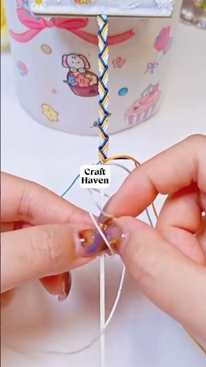 How to tie a bracelet simply and elegantly #diy #craftyhome #handmade