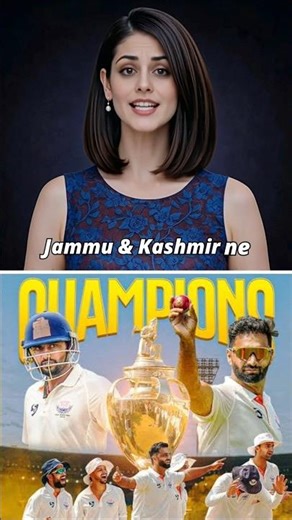 J&K Script Ranji History 🏆