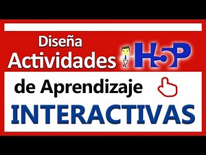 🔺Crea ACTIVIDADES educativas 🔴INTERACTIVAS con H5P