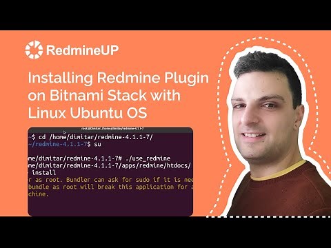 How to install a Redmine plugin via Bitnami stack in Ubuntu Linux OS?
