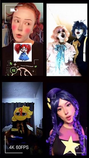 Cute poppy playtime cosplay transformation #cosplay #poppyplaytime #gaming